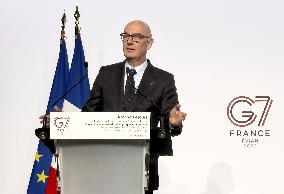 G7 finance meeting in Paris