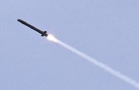 U.S. military HIMARS firing drill near Mt. Fuji