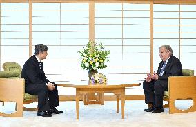 Emperor meets with U.N. chief Guterres