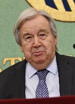 U.N. Secretary General Guterres in Tokyo
