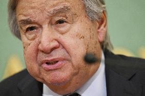 U.N. Secretary General Guterres in Tokyo