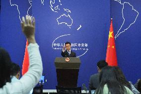 Chinese Foreign Ministry spokesman Guo