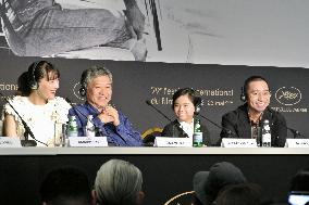 Film director Koreeda in Cannes