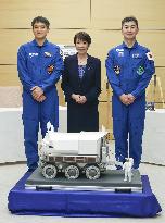 Japan PM Takaichi meets with astronauts