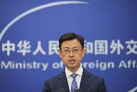 Chinese Foreign Ministry spokesman Guo