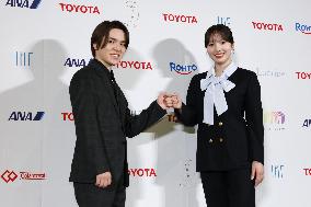 Figure skating: Uno returns to competition with Honda