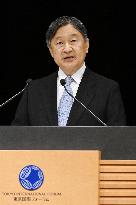 Emperor attends infectious disease association ceremony