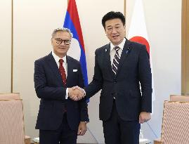 Lao foreign minister in Tokyo