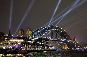 Light festival in Sydney