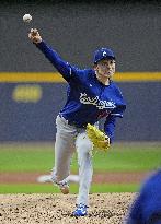 Baseball: Dodgers vs. Brewers