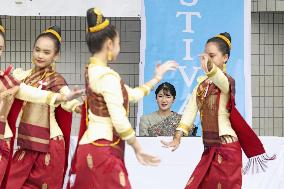 Princess Aiko at Lao festival