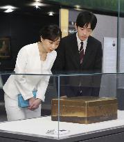 Princess and Prince at exhibition