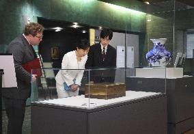 Princess and Prince at exhibition