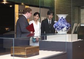 Princess and Prince at exhibition