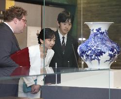 Princess and Prince at exhibition