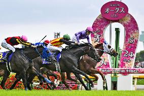Horse racing: female jockey wins Japanese Oaks