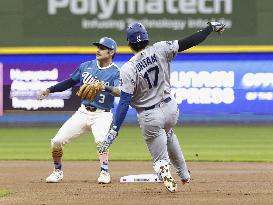 Baseball: Dodgers vs. Brewers