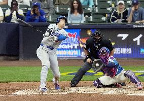 Baseball: Dodgers vs. Brewers