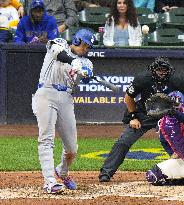 Baseball: Dodgers vs. Brewers