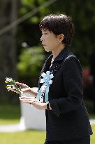 Memorial ceremony for unidentified war dead