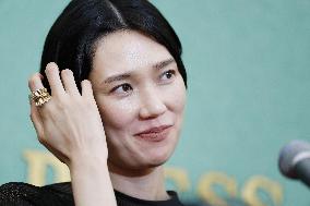 Cannes winners at press conference in Tokyo