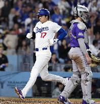 Baseball: Rockies vs. Dodgers