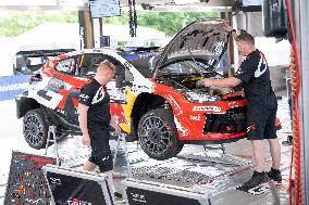Round 7 of the World Rally Championship: Forum 8 Rally Japan 2026