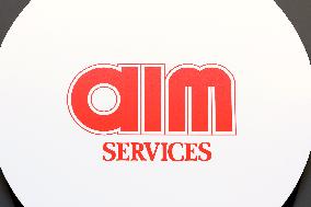 Aim Service Sign and Logo