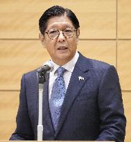 Philippine President Marcos meets Japanese lawmakers