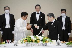 Japan's state banquet for Philippine President Marcos Jr.