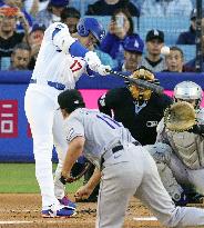 Baseball: Rockies vs. Dodgers
