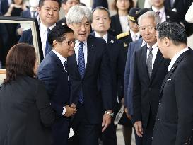 Philippine president in Japan's parliament