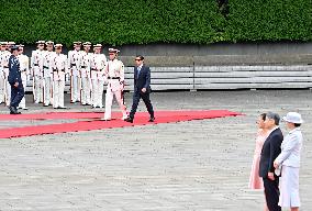 Welcome ceremony for Philippine President Marcos Jr.