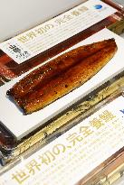 Launch of 1st sales of fully farmed eels