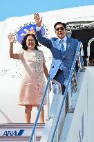 Philippine President Marcos Jr. leaves Japan