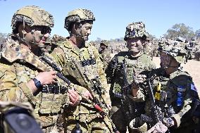 Japan, U.S. and Australia exercise
