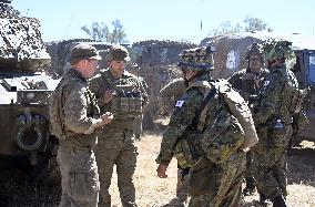 Japan, U.S. and Australia exercise