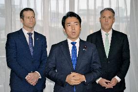 Trilateral meeting between Japan, Australia, New Zealand