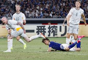 Football: Japan vs. Iceland