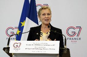 G7 digital ministers meeting in Paris
