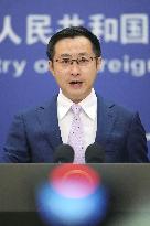 Chinese Foreign Ministry spokesman