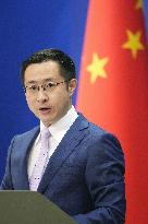 Chinese Foreign Ministry spokesman