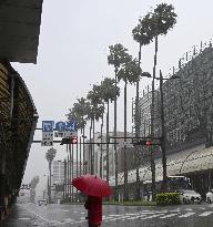 Powerful typhoon hits Japan