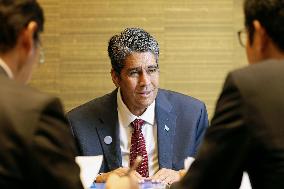 Palauan President Whipps in Tokyo