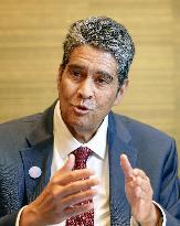 Palauan President Whipps in Tokyo