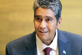 Palauan President Whipps in Tokyo