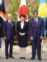 Japan PM Takaichi meets island nation leaders