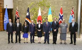 Japan PM Takaichi meets island nation leaders