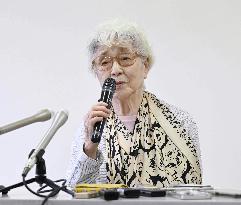 Abductee's mother Sakie Yokota