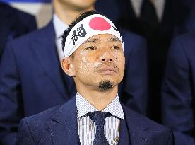 Football: Japan players departing for Mexico